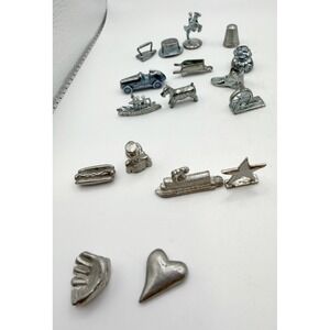 17‎ Metal Monopoly Tokens from various 1999 sets-America; Twin Cities